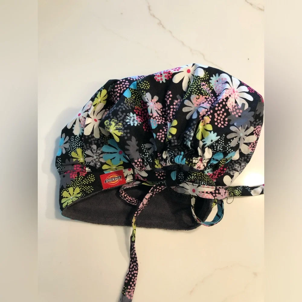 2 Fabric Scrub Cap Hats OS